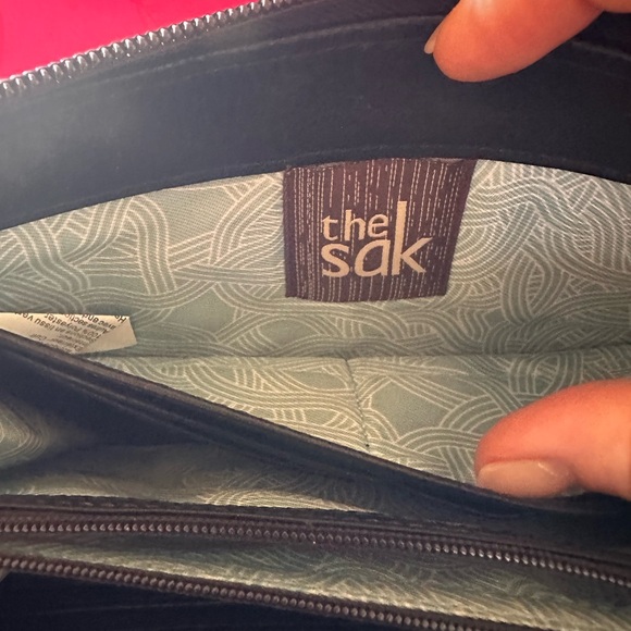 Gently used The Sak Leather Wristlet - Picture 9 of 13